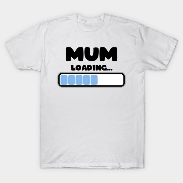 Cute Mom To Be Loading Mother Newborn Baby Pregnancy Pregnant T-Shirt by Kuehni